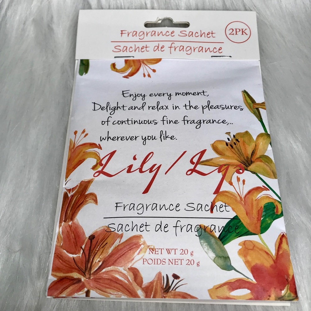 Fragrance Sachets Lily Scent